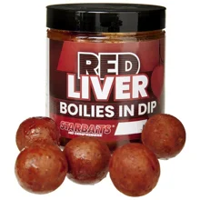 STARBAITS - Boilies v dipu Concept Red Liver 20 mm 150 g