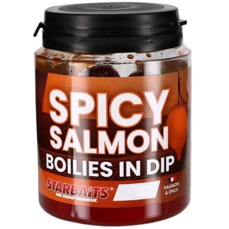 STARBAITS - Boilies v dipu Concept Spicy Salmon 20 mm 150 g