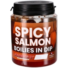 STARBAITS - Boilies v dipu Concept Spicy Salmon 24 mm 150 g