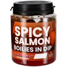 STARBAITS - Boilies v dipu Concept Spicy Salmon 24 mm 150 g