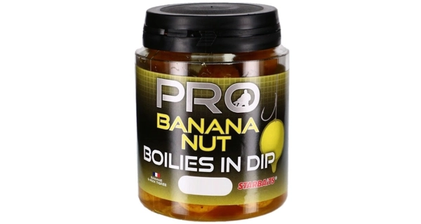 STARBAITS - Boilies v dipu Probiotic Banana Nut 20 mm 150 g