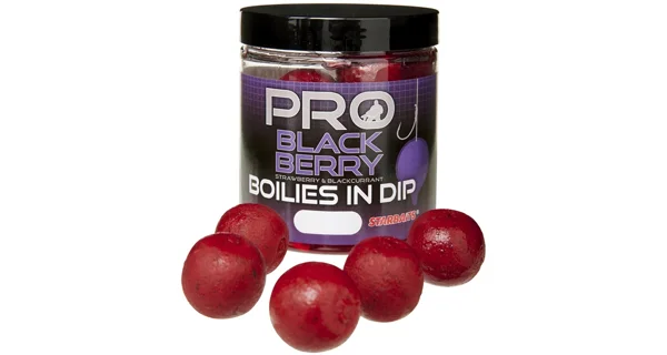 STARBAITS - Boilies v dipu Probiotic Blackberry 20 mm 150 g