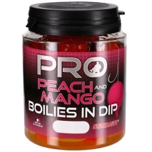 STARBAITS - Boilies v dipu Probiotic Broskev mango 24 mm 150 g