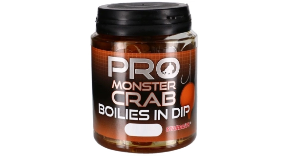 STARBAITS - Boilies v dipu Probiotic Monster Crab 20 mm 150 g