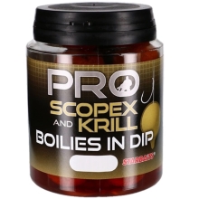 STARBAITS - Boilies v dipu Probiotic Scopex Krill 20 mm 150 g