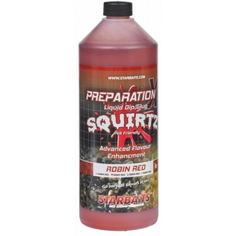 STARBAITS - Booster Prep x Squirtz Robin Red 1 l