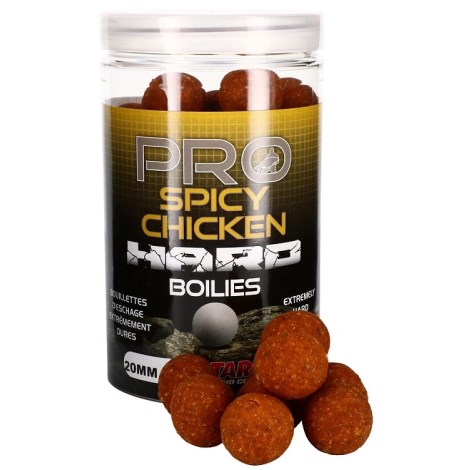 STARBAITS - Hard Boilies Pro Spicy Chicken 20 mm 200 g