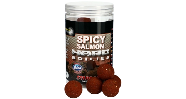 STARBAITS - Hard Boilies Spicy Salmon 24 mm 200 g