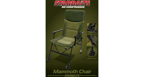 STARBAITS - Křeslo Mammoth Chair