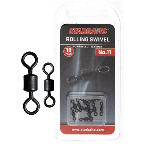 STARBAITS - Obratlík - Rolling Swivel č.8 (10ks)