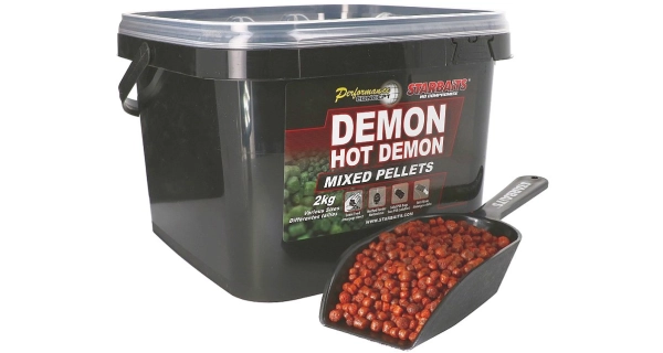 STARBAITS - Pelety Mixed Pro Hot Demon 2 kg