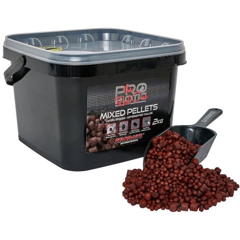 STARBAITS - Pelety Mixed Pro Red One 2 kg