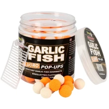 STARBAITS - Plovoucí boilie Fluo Garlic Fish 14 mm 80 g