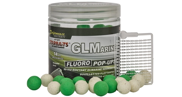 STARBAITS - Plovoucí boilie Fluo GLMarine 14 mm 80 g