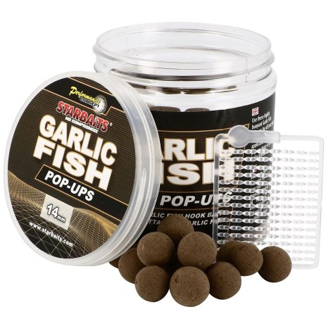 STARBAITS - Plovoucí boilie Garlic Fish 14 mm 80 g