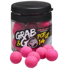 STARBAITS - Plovoucí Boilie Pop-Up G&G Global 20 g 14 mm Strawberry Jam