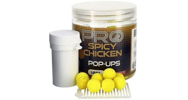 STARBAITS - Plovoucí boilie Probiotic Spicy Chicken 60g 14mm
