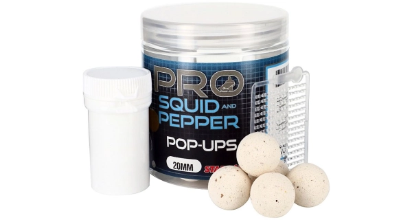 STARBAITS - Plovoucí Boilie Probiotic Squid & Pepper 60 g 20 mm