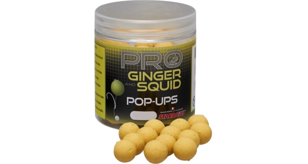 STARBAITS - Plovoucí boilies Pro Ginger Squid 14 mm 80 g
