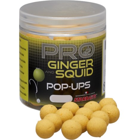 STARBAITS - Plovoucí boilies Pro Ginger Squid 80 g 20 mm