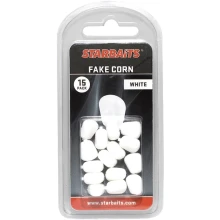 STARBAITS - Plovoucí kukuřice Floating Fake Corn Bílá 15 ks