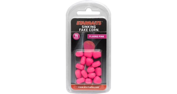 STARBAITS - Plovoucí kukuřice Floating Fake Corn Růžová 15 ks
