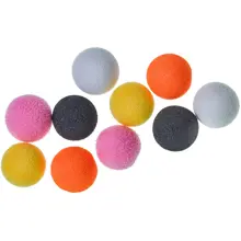 STARBAITS - Plovoucí kulička Round balls 14 mm 6 ks žlutá