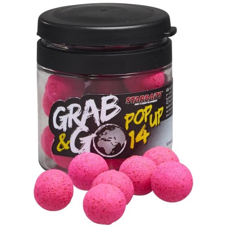 STARBAITS - Pop Up G&G Global Strawberry Jam 14 mm 20 g