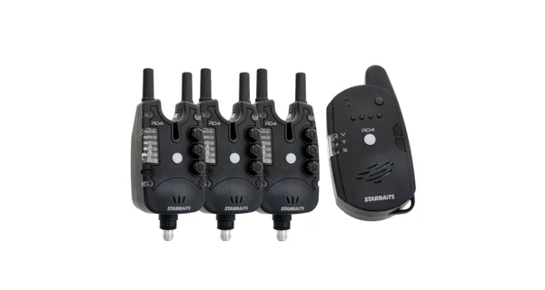 STARBAITS - Sada RD4 signalizátorů + příposlech 3+1