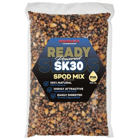 STARBAITS - Směs partiklu Spod Mix Ready Seeds SK30 1 kg