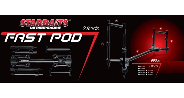 STARBAITS - Stojan Fast Pod 2 pruty
