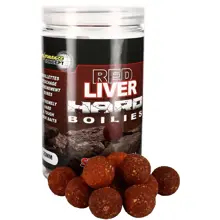 STARBAITS - Tvrdé Boilie Hard Probiotic 200 g Red Liver 20 mm
