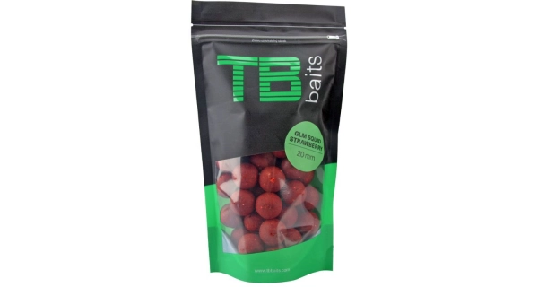 TB BAITS - Boilie GLM Squid Strawberry 20 mm 250 g