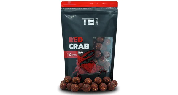 TB BAITS - Boilie Hard Red Crab 20 mm 250 g