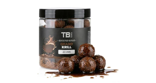 TB BAITS - Boosterované boilie Grand Krill 16 mm 120 g
