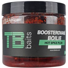 TB BAITS - Boosterované Boilie Hot Spice Plum 120 g - 16 mm