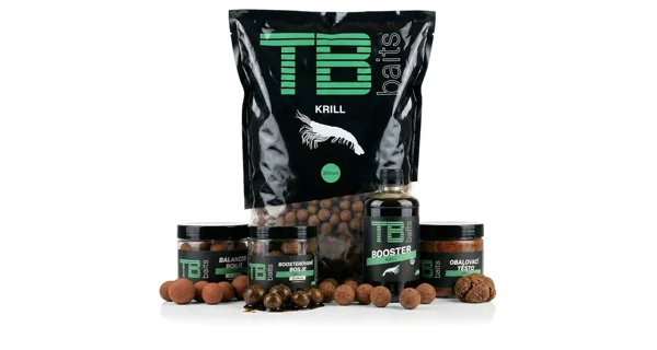TB BAITS - Boosterované boilie Krill 20-24 mm 120 g