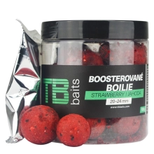TB BAITS - Boosterované boilie Strawberry 20-24 mm 120 g