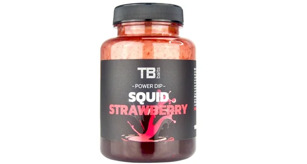 TB BAITS - Dip Power Dip GLM Squid Strawberry 150 ml