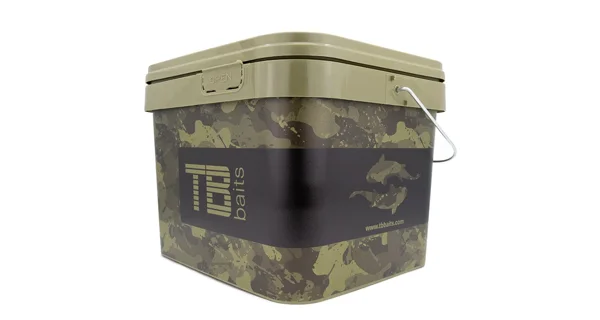 TB BAITS - Kbelík Carp Camo Premium 10 l