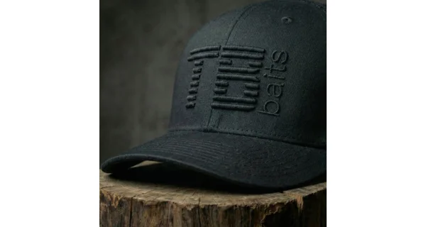 TB BAITS - Kšiltovka Trucker Cap 3D Logo Black