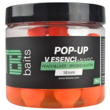 TB BAITS - Plovoucí boilie Pop-Up 16 mm 65 g Orange Peach Liver + NHDC