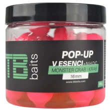 TB BAITS - Plovoucí boilie Pop-Up 16 mm 65 g Pink Monster Crab + NHDC