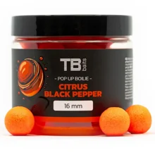 TB BAITS - Plovoucí Boilie Pop-Up Citrus Black Pepper 16 mm 65 g + NHDC