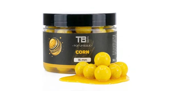 TB BAITS - Plovoucí boilie Pop-Up Corn + NHDC 16 mm 50 g