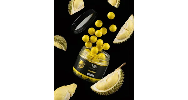 TB BAITS - Plovoucí boilie Pop-Up Durian + NHDC 12 mm 50 g