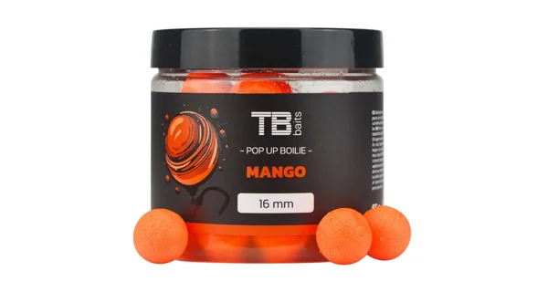 TB BAITS - Plovoucí boilie Pop-Up Mango 12 mm 65 g + NHDC