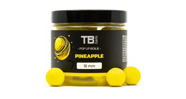 TB BAITS - Plovoucí Boilie Pop-Up Pineapple 16 mm 65 g + NHDC