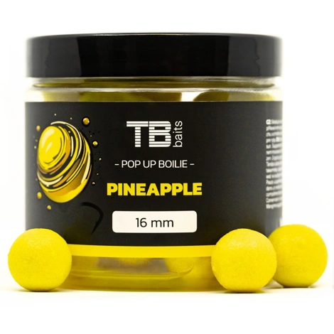 TB BAITS - Plovoucí Boilie Pop-Up Pineapple 16 mm 65 g + NHDC