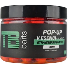 TB BAITS - Plovoucí boilie Pop-Up Strawberry Butter NHDC 12 mm 65 g